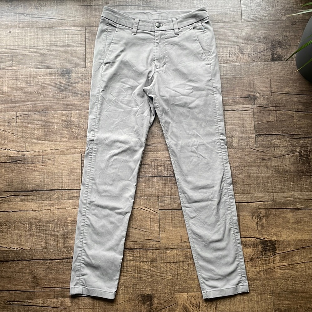 Lululemon Men’s Commission Slim Fit Pants - Light Gray